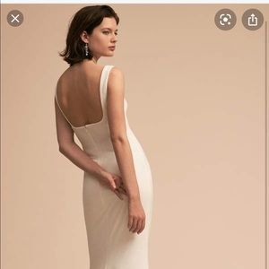BHLDN Katie May Lucy Dress in Ivory